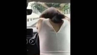 【四十路】熟女のセフレとカーセックスでハメ撮り投稿したモザイクなし無料無修正エロ動画